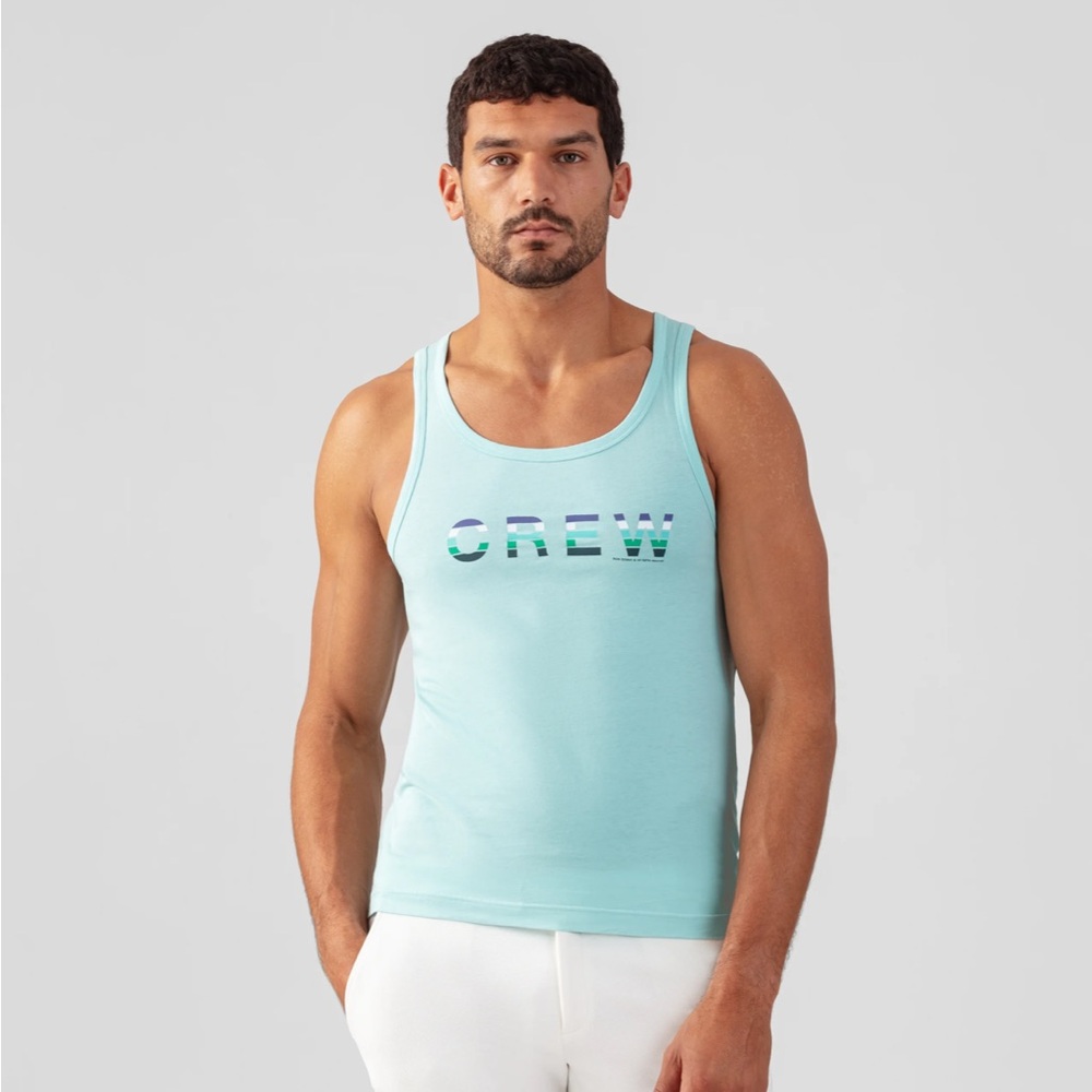 Men's Ron Dorff Aqua Tank Top